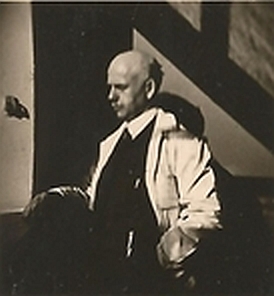 Theodor Dahle, deutscher Landschaftsmaler, Foto 1942